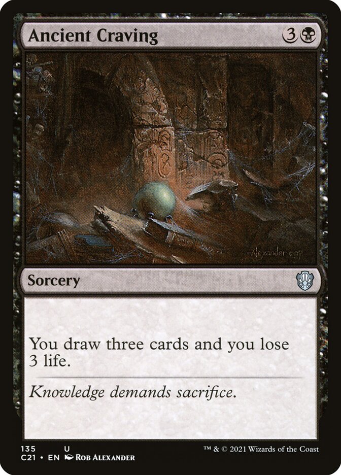 Ancient Craving (135) - Commander 2021 (C21)