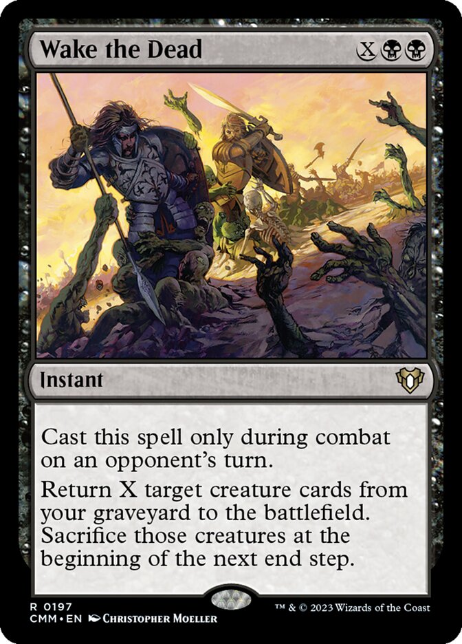 Wake the Dead (197) - Commander Masters (CMM)