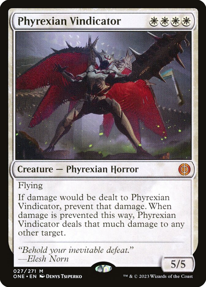 Phyrexian Vindicator (27) - Phyrexia: All Will Be One (ONE)