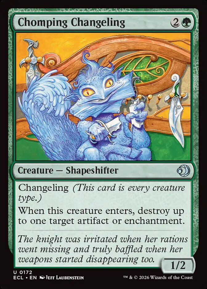 Chomping Changeling (172) - Lorwyn Eclipsed (ECL)
