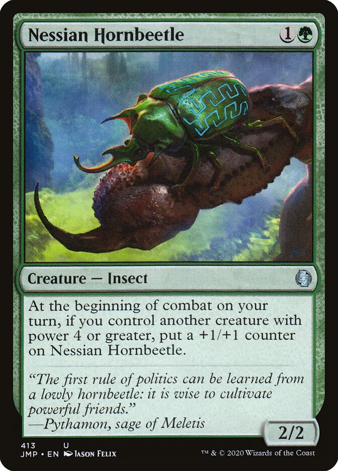 Nessian Hornbeetle (413) - Jumpstart (JMP)