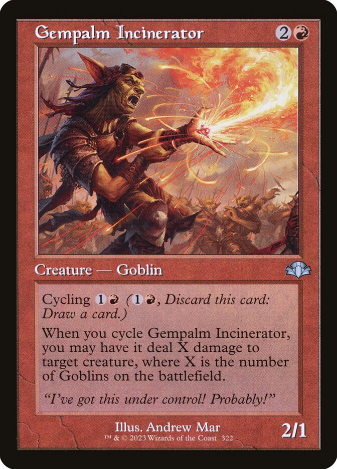 Gempalm Incinerator (322) - Dominaria Remastered (DMR)