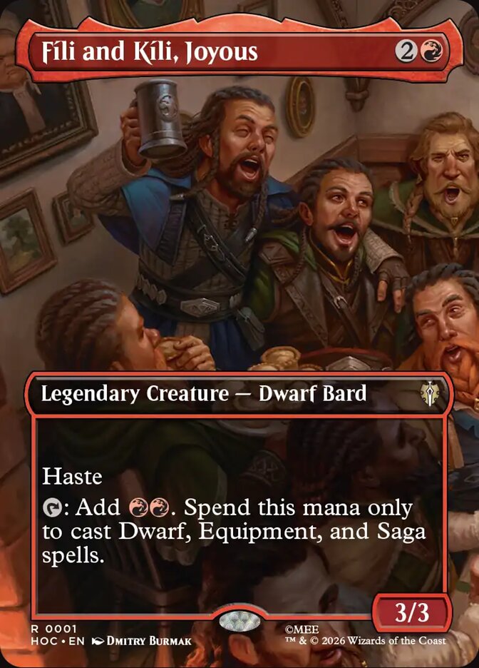 Fíli and Kíli, Joyous (1) - The Hobbit Eternal (HOC)