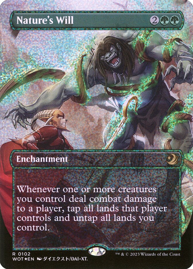 Nature's Will (102) - Wilds of Eldraine: Enchanting Tales (WOT)
