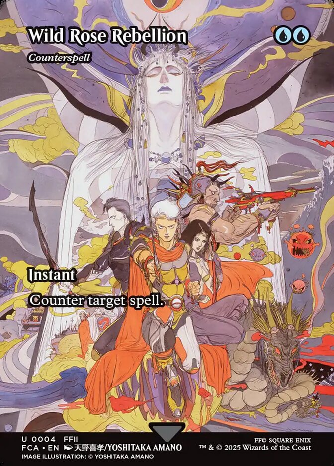 Wild Rose Rebellion - Counterspell (4) - Final Fantasy: Through the Ages (FCA)