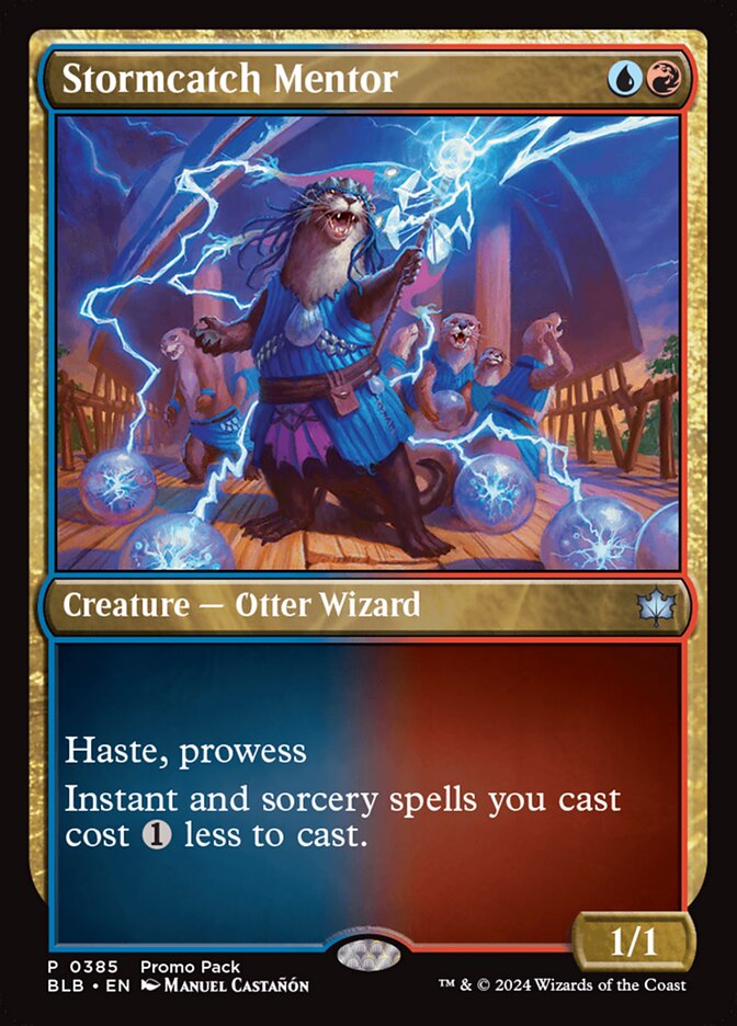 Stormcatch Mentor (385) - Bloomburrow (BLB)