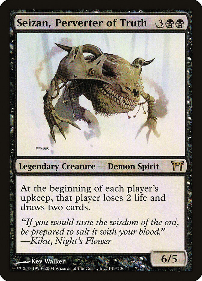 Seizan, Perverter of Truth (143) - Champions of Kamigawa (CHK)