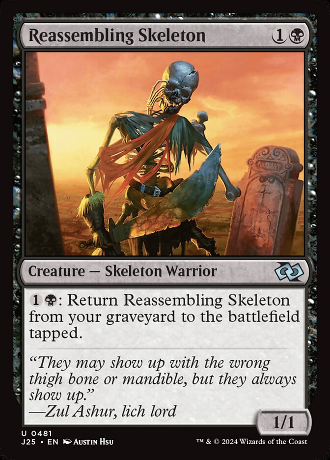 Reassembling Skeleton (481) - Foundations Jumpstart (J25)