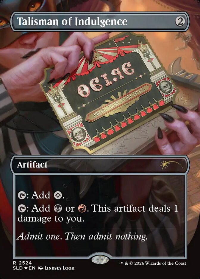Talisman of Indulgence (2524) - Secret Lair Drop (SLD)