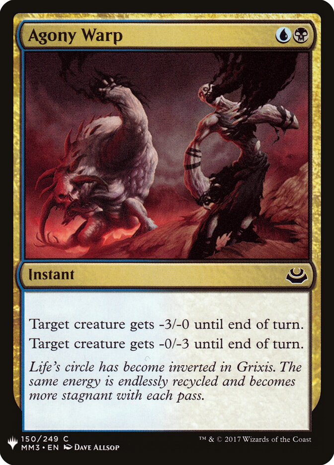 Agony Warp (MM3-150) - The List (PLST)