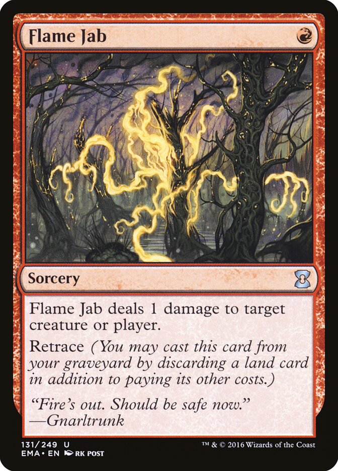 Flame Jab (131) - Eternal Masters (EMA)