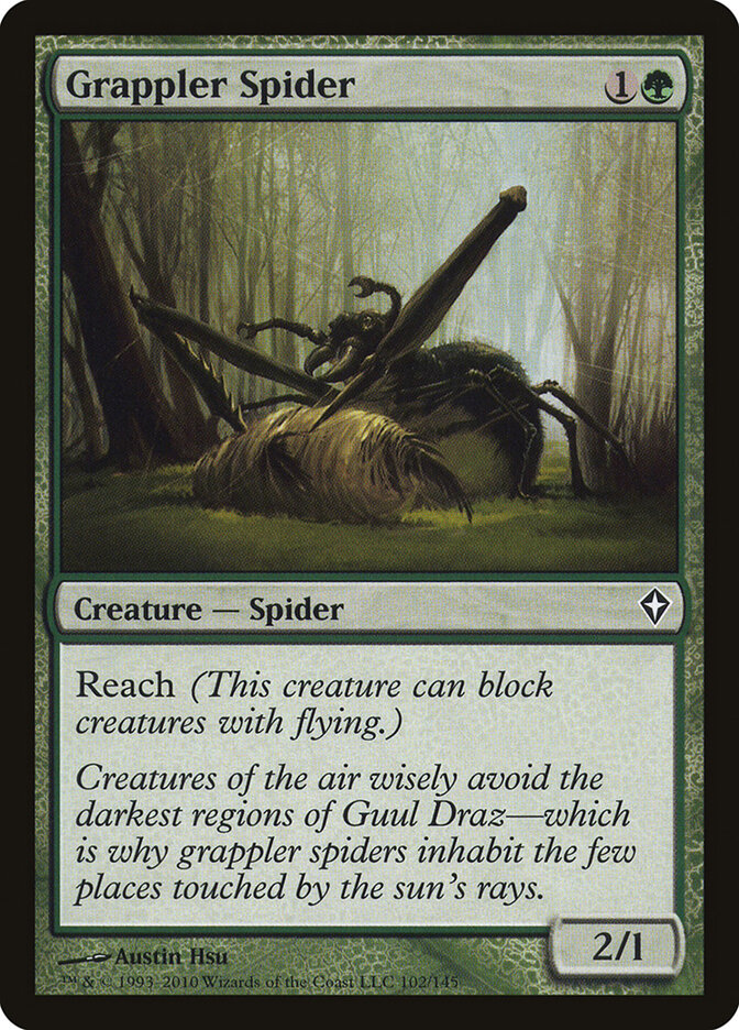 Grappler Spider (102) - Worldwake (WWK)