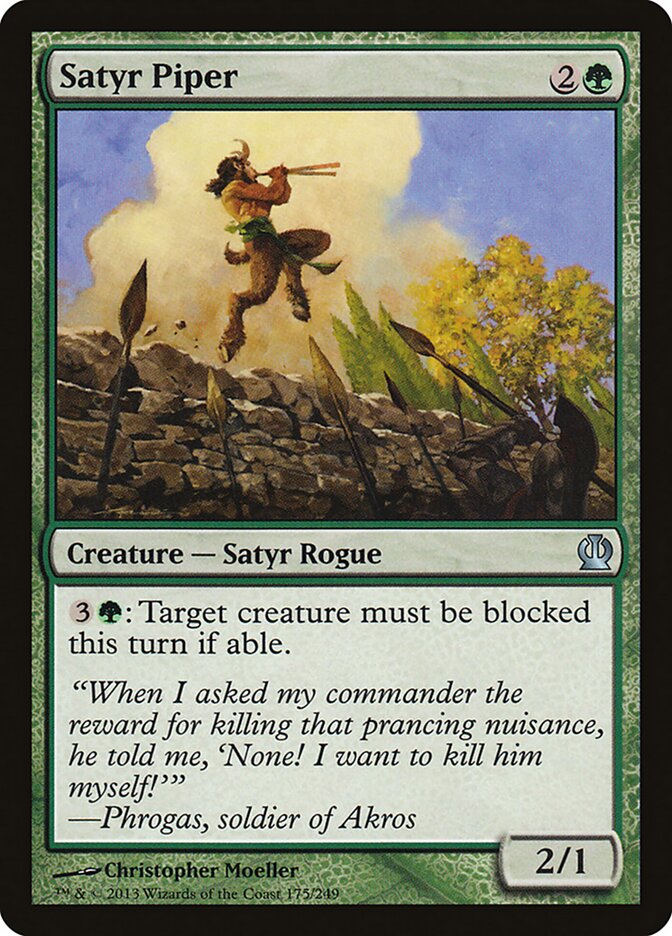Satyr Piper (175) - Theros (THS)