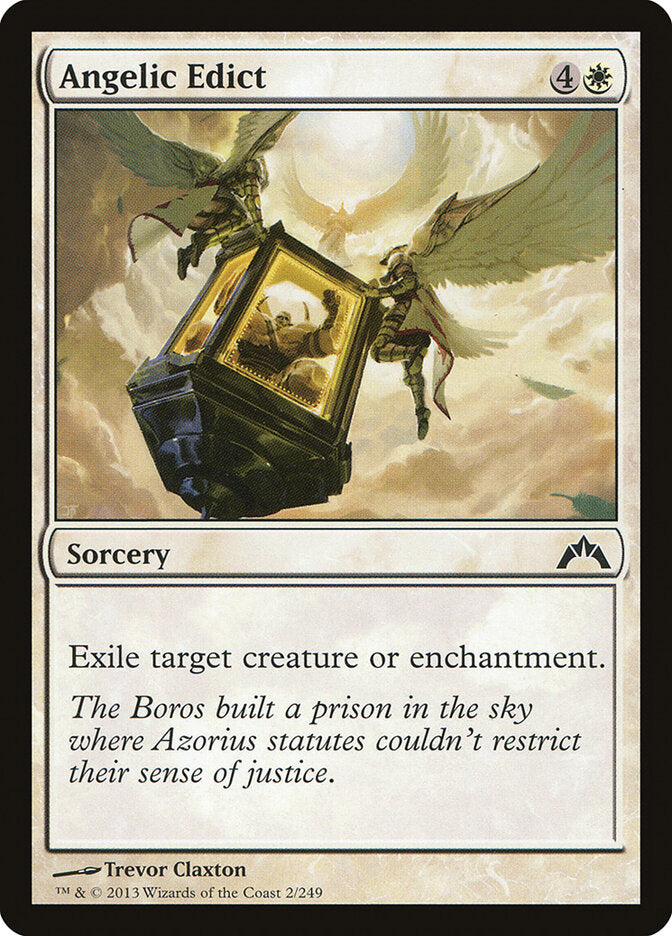 Angelic Edict (2) - Gatecrash (GTC)