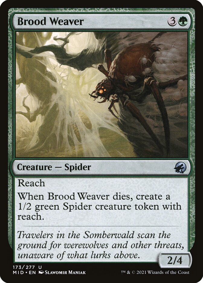 Brood Weaver (173) - Innistrad: Midnight Hunt (MID)
