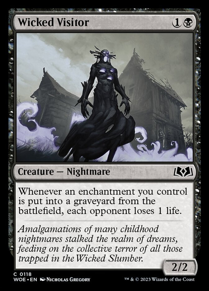 Wicked Visitor (118) - Wilds of Eldraine (WOE)