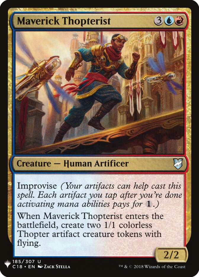 Maverick Thopterist (C18-185) - The List (PLST)