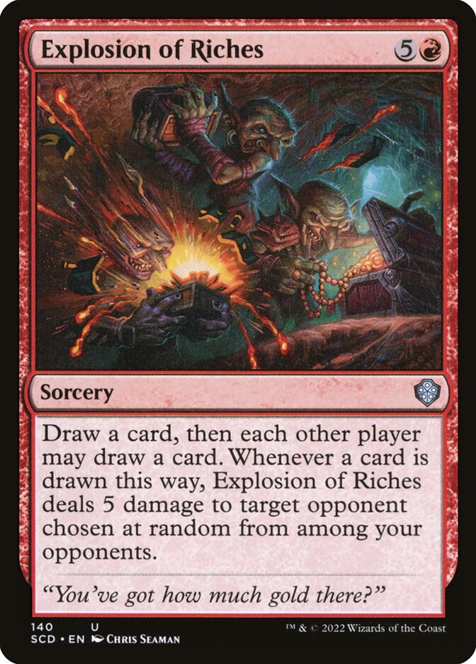 Explosion of Riches (140) - Starter Commander Decks (SCD)