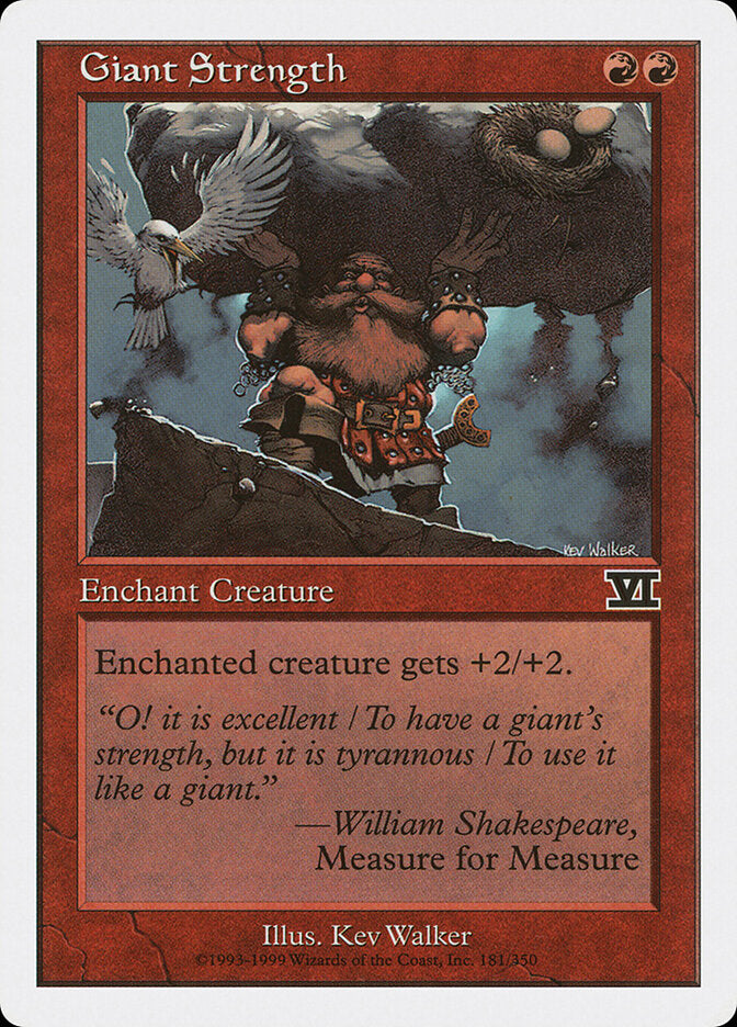 Giant Strength (181) - Classic Sixth Edition (6ED)