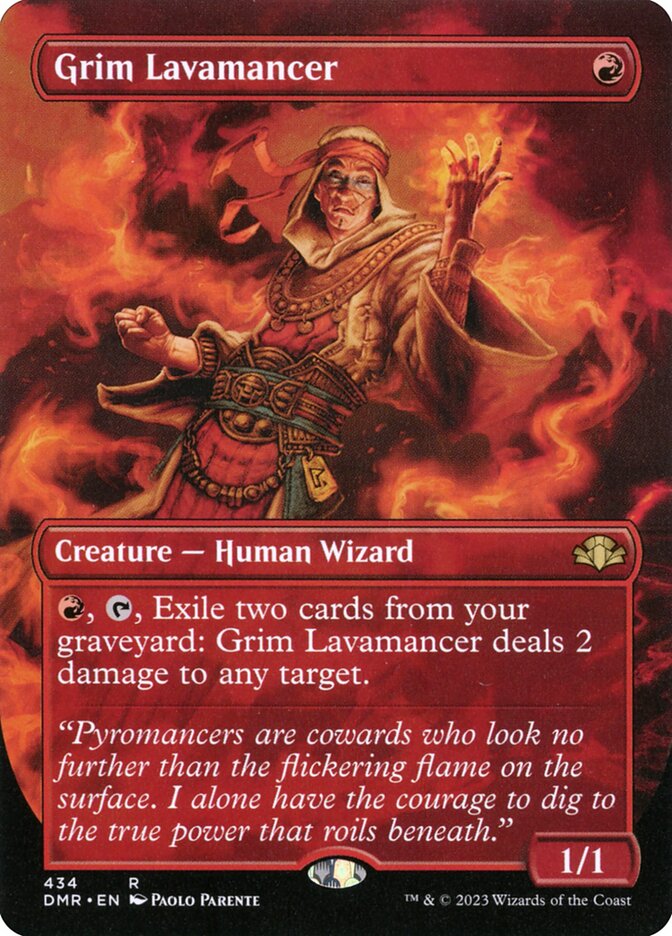 Grim Lavamancer (434) - Dominaria Remastered (DMR)