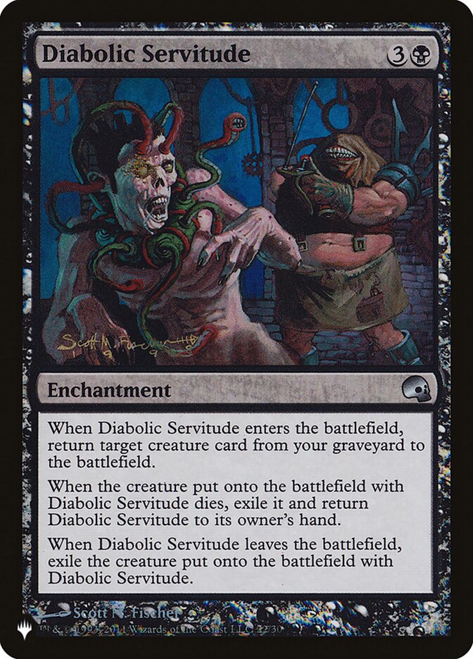 Diabolic Servitude - The List (PLST)