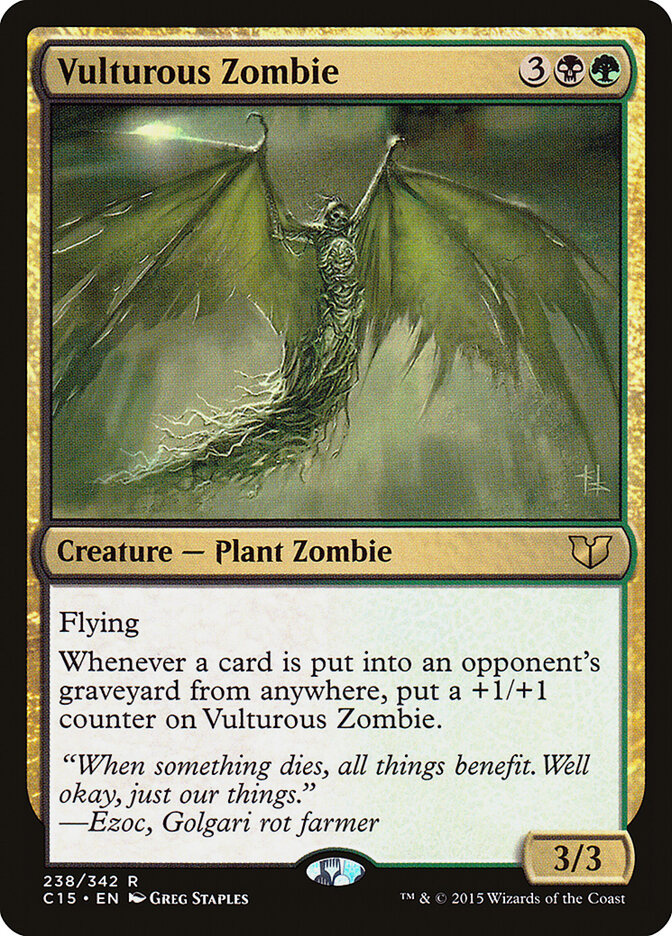 Vulturous Zombie (238) - Commander 2015 (C15)