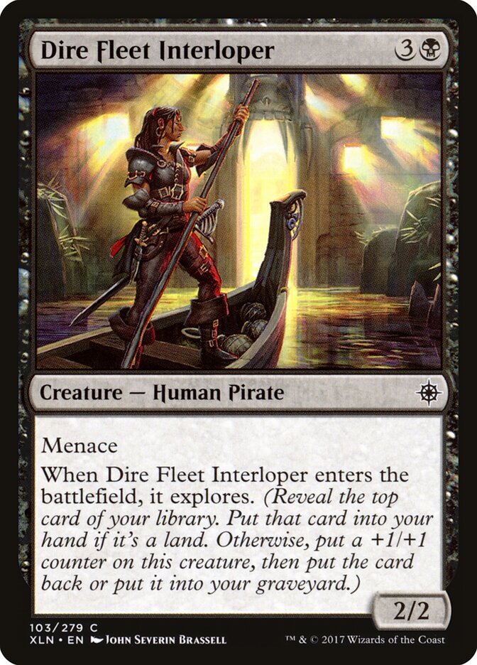 Dire Fleet Interloper (103) - Ixalan (XLN)