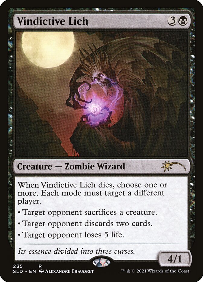 Vindictive Lich (235) - Secret Lair Drop (SLD)