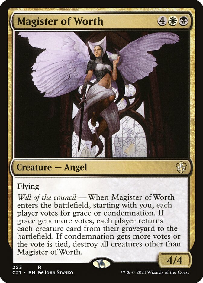 Magister of Worth (223) - Commander 2021 (C21)