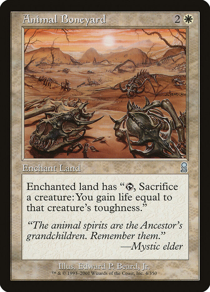 Animal Boneyard (4) - Odyssey (ODY)