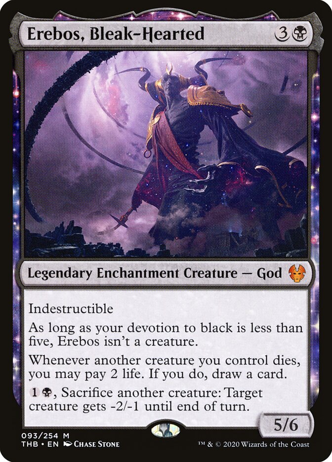 Erebos, Bleak-Hearted (93) - Theros Beyond Death (THB)