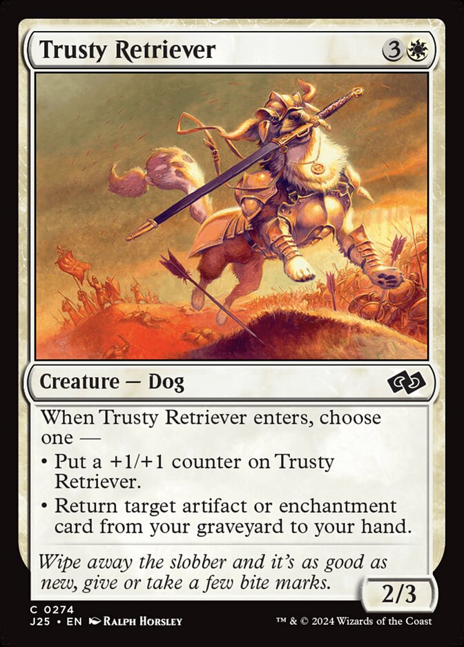 Trusty Retriever (274) - Foundations Jumpstart (J25)