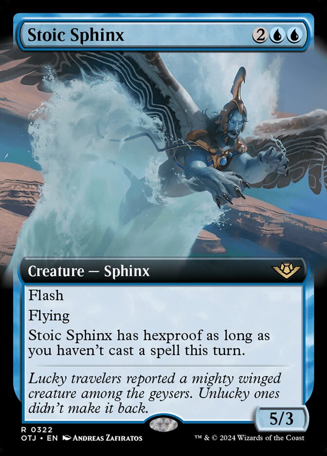 Stoic Sphinx (322) - Outlaws of Thunder Junction (OTJ)