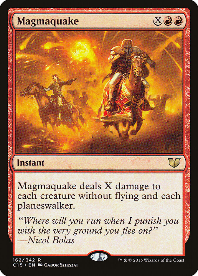 Magmaquake (162) - Commander 2015 (C15)