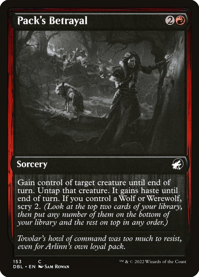 Pack's Betrayal - Innistrad: Double Feature (DBL)