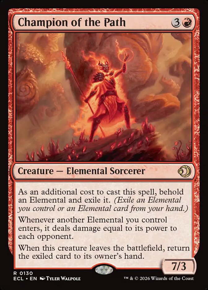 Champion of the Path (130) - Lorwyn Eclipsed (ECL)