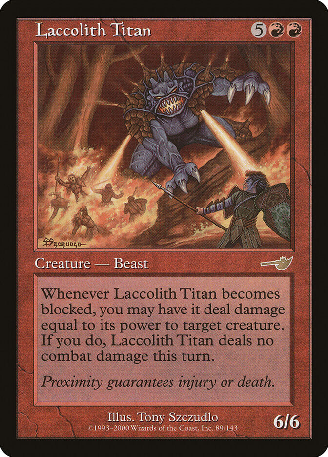 Laccolith Titan (89) - Nemesis (NEM)