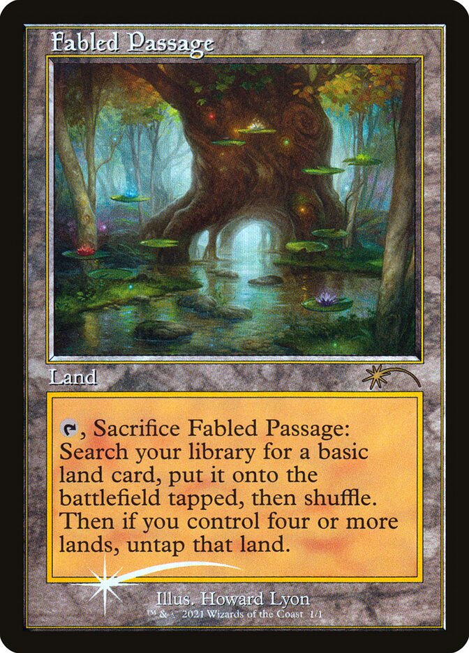 Fabled Passage (4) - Wizards Play Network 2021 (PW21)