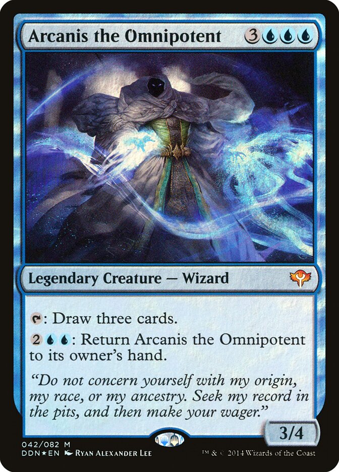Arcanis the Omnipotent (42) - Duel Decks: Speed vs. Cunning (DDN)