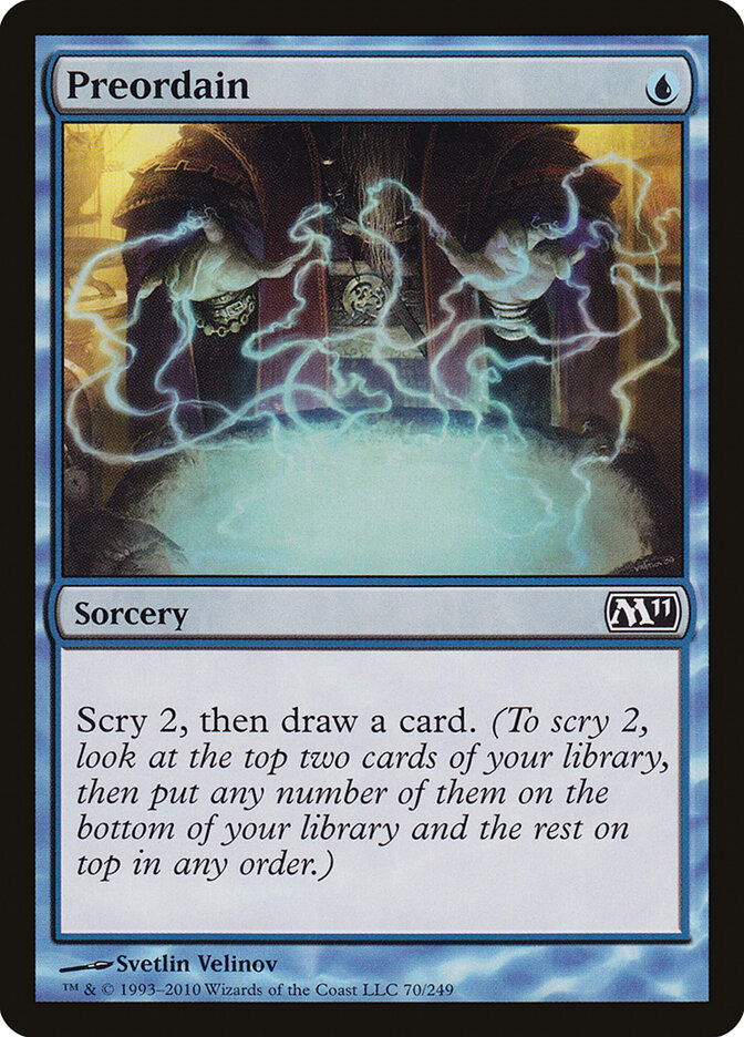 Preordain (70) - Magic 2011 (M11)