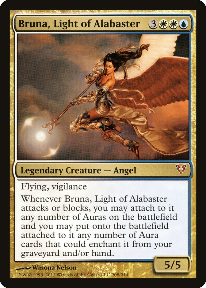 Bruna, Light of Alabaster (208) - Avacyn Restored (AVR)