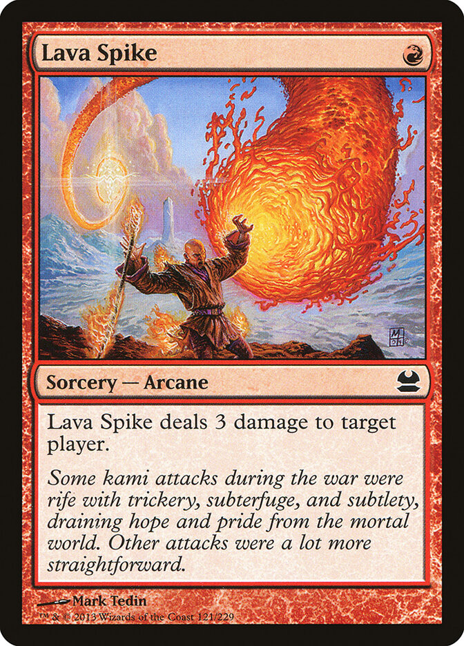 Lava Spike (121) - Modern Masters (MMA)