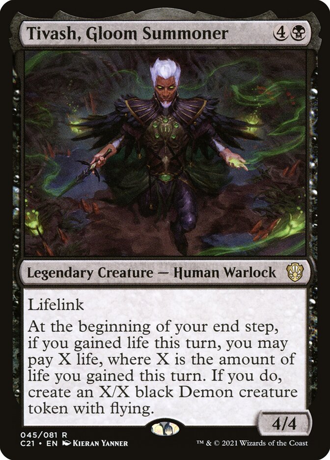 Tivash, Gloom Summoner (45) - Commander 2021 (C21)