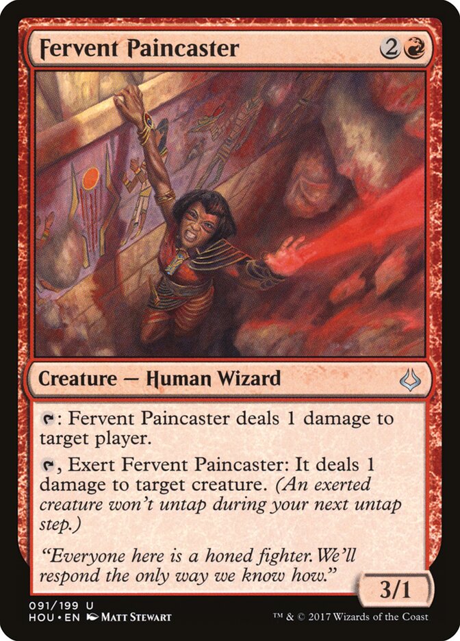 Fervent Paincaster (91) - Hour of Devastation (HOU)