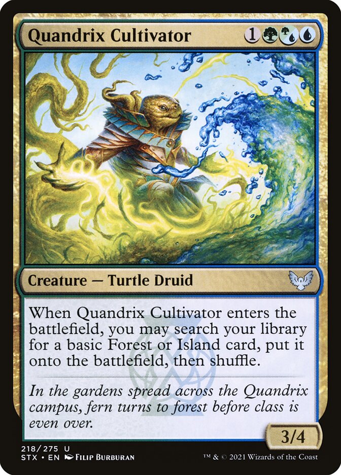 Quandrix Cultivator (218) - Strixhaven: School of Mages (STX)