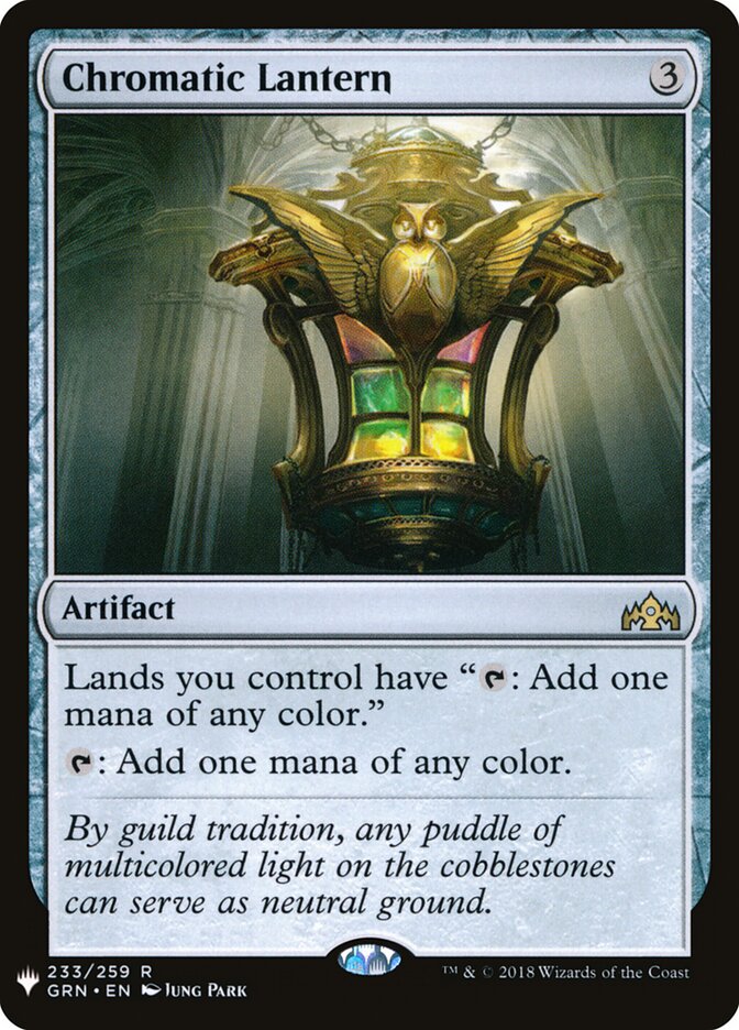 Chromatic Lantern (GRN-233) - The List (PLST)