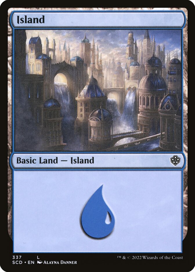 Island (337) - Starter Commander Decks (SCD)