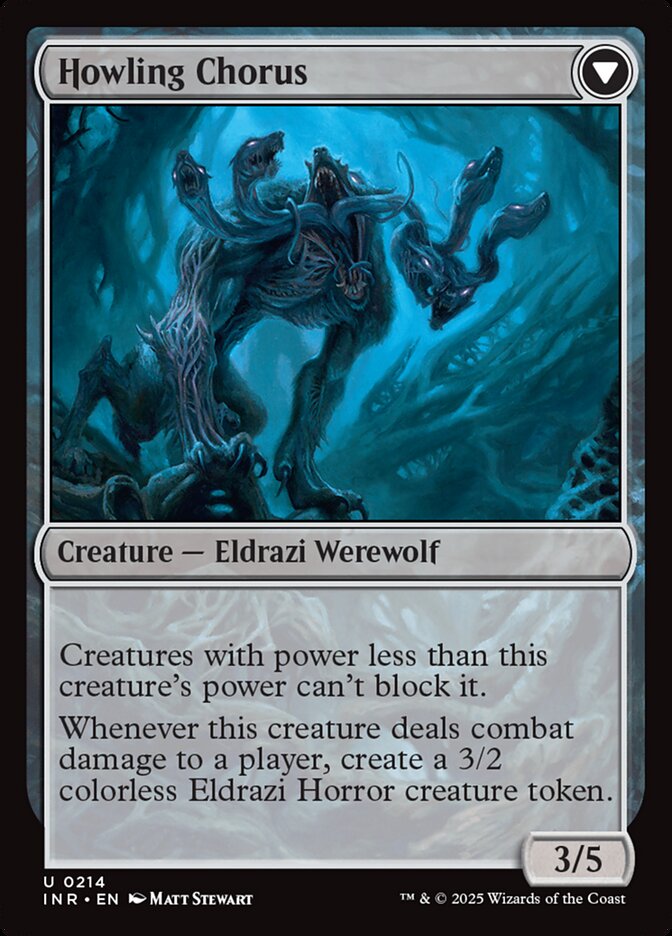 Shrill Howler // Howling Chorus (214) - Innistrad Remastered (INR)