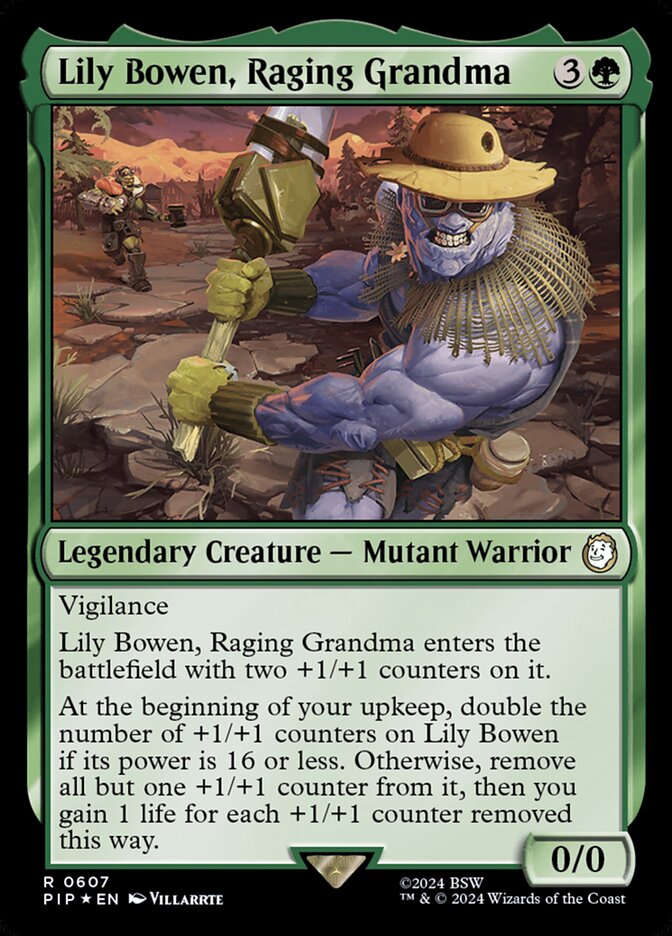 Lily Bowen, Raging Grandma (607) - Fallout (PIP)