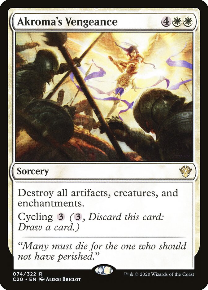 Akroma's Vengeance (74) - Commander 2020 (C20)